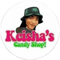 A picture of keisha 's candy shop logo.