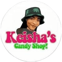 A picture of keisha 's candy shop logo.